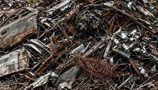 Hurdacı tarafından sınıflandırılan metal hurdalar