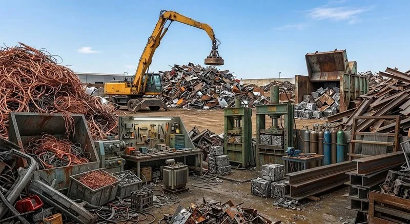 Metal hurdaların tür ve durumuna göre değerlendirilmesi